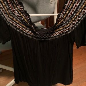 off the shoulder top